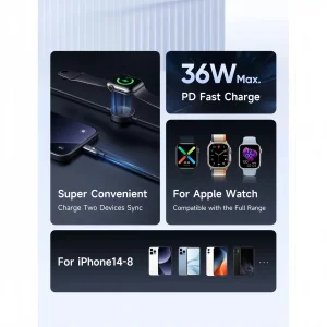 کابل تبدیل لایتنینگ به USB-C مک دودو مدل CA-568 طول 1.5 متر