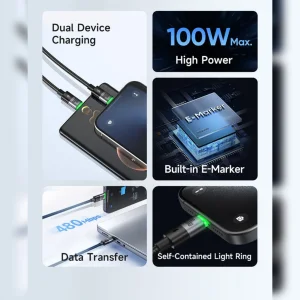 کابل usb-c مک دودو مدل ca-6740 طول1.5 متر