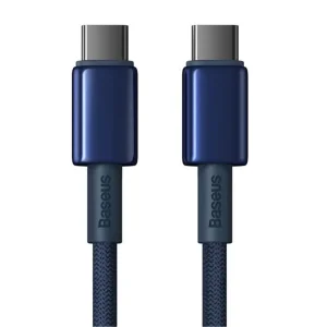 کابل USB-C بیسوس مدل Tungsten Gold 100W طول 1 متر