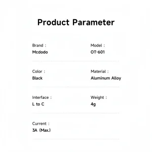 مبدل لایتنینگ به USB-C مک دودو مدل OT-6010