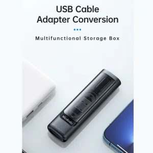 کابل تبدیل USB-C/USB به Lightning/USB-C/Micro USB مک‌ دودو مدل Box با طول 0.3 متر