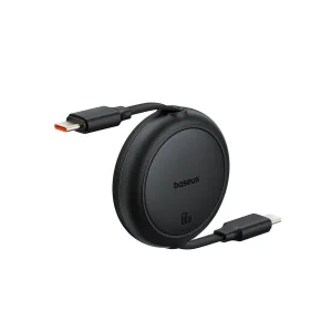 کابل تبدیل USB-C به USB-C بیسوس مدل Free2Pull Mini 60W طول 1 متر
