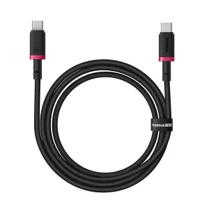 کابل USB-C بیسوس مدل p10377803u01-01 100W طول 1 متر