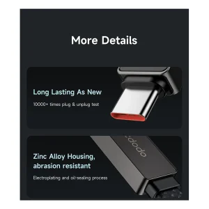 کابل تبدیل USB به USB-C مک دودو  مدل CA-498 طول 1.2متر