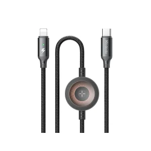 کابل شارژ USB-C به لایتنینگ و اپل واچ مک دودو مدل ca-5680 طول 1.5 متر