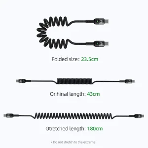 کابل USB-C  مک دودو مدل CA-7860 طول 1.8 متر