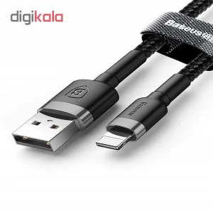کابل تبدیل USB به لایتنینگ باسئوس مدل cafule طول 1 متر