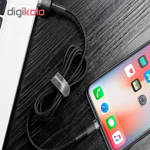 کابل تبدیل USB به لایتنینگ باسئوس مدل cafule طول 1 متر