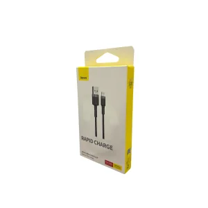 کابل تبدیلUSB به لایتنینگ بیسوس مدل  cafule-BG1 new packطول 1 متر