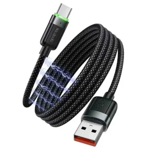 کابل تبدیل USB به USB-C مک دودو مدل CA-565 Magnetic Self-Winding طول 1.2 متر