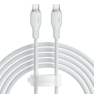 کابل USB-C بیسوس مدل Pudding Series P10355702221-B2 طول 2 متر