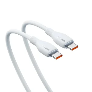 کابل USB-C بیسوس مدل Pudding Series P10355702221-B2 طول 2 متر