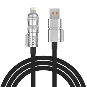 کابل تبدیل USB/USB-C به لایتنینگ/USB-C تسکو مدل GCA 240W طول 1.2 متر