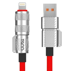 کابل تبدیل USB/USB-C به لایتنینگ/USB-C تسکو مدل GCA 240W طول 1.2 متر