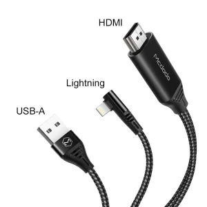 کابل تبدیل لایتنینگ به HDMI مک دودو مدل CA-6400 طول 2 متر