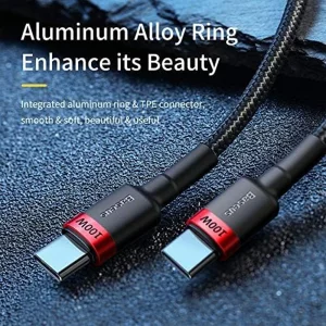 کابل تبدیل USB-C بیسوس مدل B-2pcs طول 2 متر