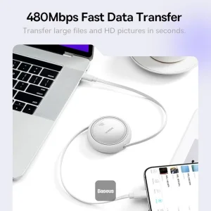 کابل USB-C باسئوس مدل CB000062 طول 1 متر