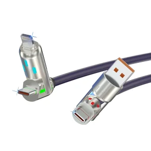 کابل تبدیل USB/USB-C به لایتنینگ/USB-C تسکو مدل GCA 60 W طول 2 متر