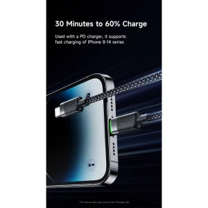 کابل تبدیل USB-C به لایتنینگ مک دودو مدل CA-2010 طول 1.2 متر