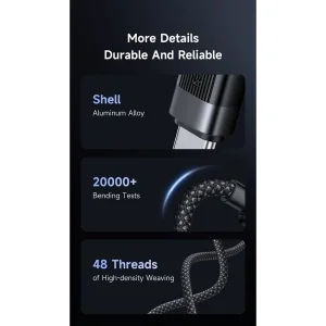 کابل تبدیل USB-C به لایتنینگ مک دودو مدل CA-2010 طول 1.2 متر