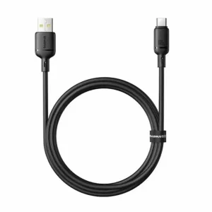 کابل تبدیل USB به USB-C بیسوس مدل Silky Series طول 1 متر