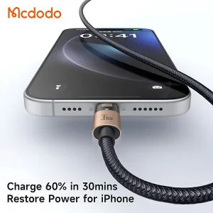کابل تبدیل USB-C به لایتنینگ مک دودو مدل CA-694 طول 1.2 متر