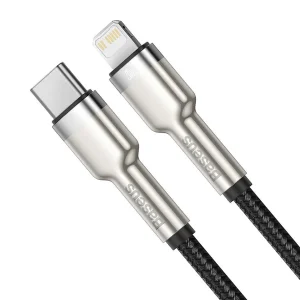 کابل تبدیل USB-C به لایتنینگ باسئوس مدل CAJK-B01 20W طول 2 متر