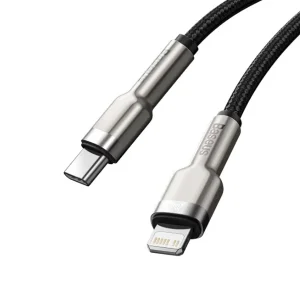 کابل تبدیل USB-C به لایتنینگ باسئوس مدل CAJK-B01 20W طول 2 متر