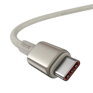 کابل تبدیل USB-C بیسوس مدل Tungsten Gold (100W) طول 2 متر