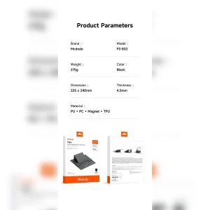 پایه نگهدارنده لپ تاپ و تبلت مک دودو مدل FS-802