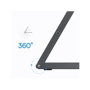 پایه نگهدارنده گوشی موبایل و تبلت بیسوس مدل Foldable Metal Desktop Holder LUKP000013