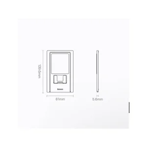 پایه نگهدارنده گوشی موبایل و تبلت بیسوس مدل Foldable Metal Desktop Holder LUKP000013