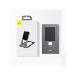 پایه نگهدارنده گوشی موبایل و تبلت بیسوس مدل Foldable Metal Desktop Holder LUKP000013