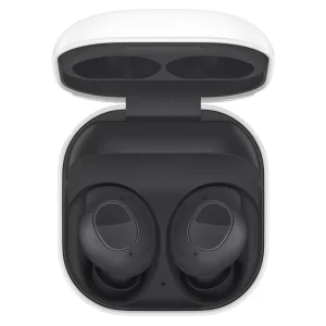 هدفون بلوتوثی سامسونگ مدل Galaxy Buds FE با نویز کنسلینگ فعال (ANC)، درگاه شارژ USB Type-C، دارای میکروفون دوگانه، مقاوم در برابر رطوبت و عرق