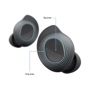 هدفون بلوتوثی سامسونگ مدل Galaxy Buds FE با نویز کنسلینگ فعال (ANC)، درگاه شارژ USB Type-C، دارای میکروفون دوگانه، مقاوم در برابر رطوبت و عرق