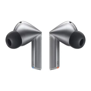 هدفون بلوتوثی سامسونگ مدل Galaxy Buds3 Pro دارای نویز کنسلینگ فعال (ANC)، درگاه شارژ USB Type-C، شارژ بی سیم، با قابلیت اتصال به چند دستگاه، پشتیبانی از فرمان لمسی، پشتیبانی از دستیار صوتی، مقاوم در برابر آب