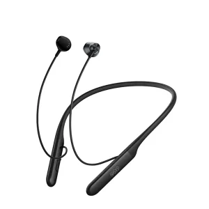 هدفون بلوتوثی گردنی QCY مدل C2 با قابلیت حذف نویز محیطی (ENC)، درگاه شارژ USB Type-C، با قابلیت شارژ سریع، مقاوم در برابر رطوبت و عرق (IPX4)