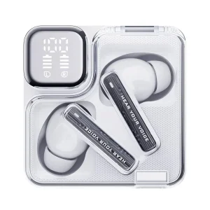 هدفون بلوتوثی کیو سی وای مدل MeloBuds Neo بدون قابلیت نویز کنسلینگ، درگاه شارژ USB Type-C، مقاوم در برابر رطوبت و عرق با استاندارد IPX5