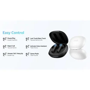 هدفون بلوتوثی کیو سی وای مدل AilyBuds E10 QT35