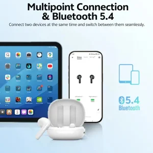 هدفون بلوتوثی کیو سی وای مدل AilyBuds E10 QT35