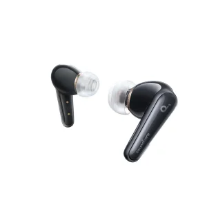هدفون بلوتوثی انکر مدل Soundcore Liberty 4 A3953 با نویز کنسلینگ فعال (ANC)، درگاه شارژ USB Type-C، دارای 6 میکروفون برای مکالمه شفاف، مقاوم در برابر رطوبت و عرق (IPX4)