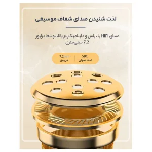 هدفون بلوتوثی کیو سی وای مدل T13 TWS - طرح فروش چکی