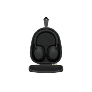 هدفون بی‌سیم سونی مدل WH-1000XM5 با نویز کنسلینگ فعال (ANC)، درگاه شارژ USB Type-C، دارای 4 میکروفون با فناوری Beamforming، پشتیبانی از دستیار صوتی، قابلیت اتصال همزمان به دو دستگاه