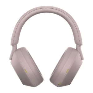 هدفون بی‌سیم سونی مدل WH-1000XM5 با نویز کنسلینگ فعال (ANC)، درگاه شارژ USB Type-C، دارای 4 میکروفون با فناوری Beamforming، پشتیبانی از دستیار صوتی، قابلیت اتصال همزمان به دو دستگاه