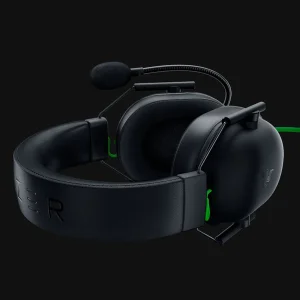 هدست گیمینگ بلوتوثی ریزر مدل BlackShark V2 X با نویز کنسلینگ بدنه، نویز کنسلینگ میکروفون (ENC)، اتصال از طریق جک 3.5 میلی‌متری، دارای صدای فراگیر 7.1 کاناله، دارای تکنولوژی صدای 360 درجه