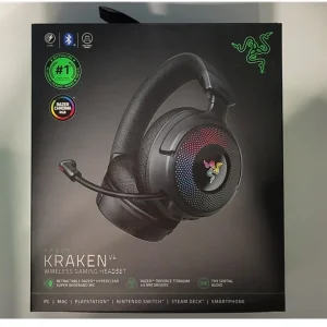 هدفون مخصوص بازی بی سیم ریزر مدل Kraken V4
