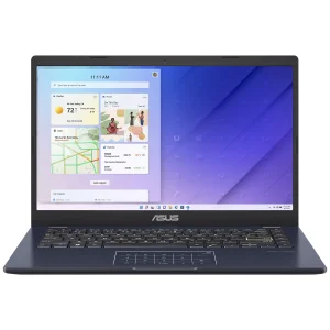 لپ‌تاپ ایسوس مدل Vivobook Go 14 E410KA-CL464 با پردازنده Celeron N4500، رم DDR4 4GB، حافظه eMMC با ظرفیت 64GB، نمایشگر 14 اینچ TN با وضوح HD، دارای نامبرپد دیجیتال