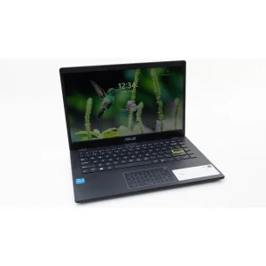 لپ‌تاپ ایسوس مدل Vivobook Go 14 E410KA-CL464 با پردازنده Celeron N4500، رم DDR4 4GB با فرکانس 3200MHz، حافظه هیبریدی با ظرفیت 512GB حافظه SSD و 64GB حافظه eMMC با قابلیت ارتقا، نمایشگر 14 اینچ TN