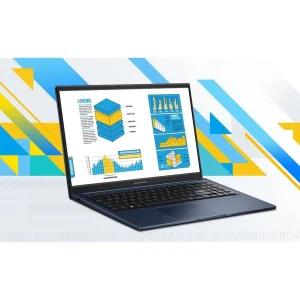 لپ تاپ 15.6 اینچی ایسوس مدل Vivobook 15 F1504VA-NJ3631-i3 1315U-8GB DDR4 3200MHz-512GB SSD-TN-Backlit-Fingerprint