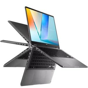 لپ تاپ 14 اینچی ایسوس مدل Vivobook 14 Flip TP3407SA-Core Ultra 7 256V-16GB LPDDR5X-1TB SSD-OLED-Backlit-Touch - کاستوم شده